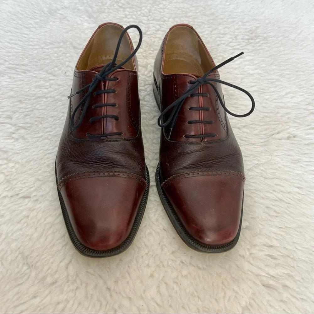 Magnanni Cowhide/leather Oxford Men’s Shoes size 8 M